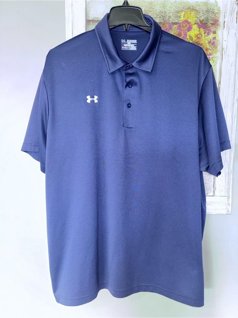 UNDER ARMOUR THE PERFORMANCE POLO NAVY SHIRT MEN'S SIZE XXXL 3XL